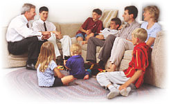 mormones visitando mormones visitando